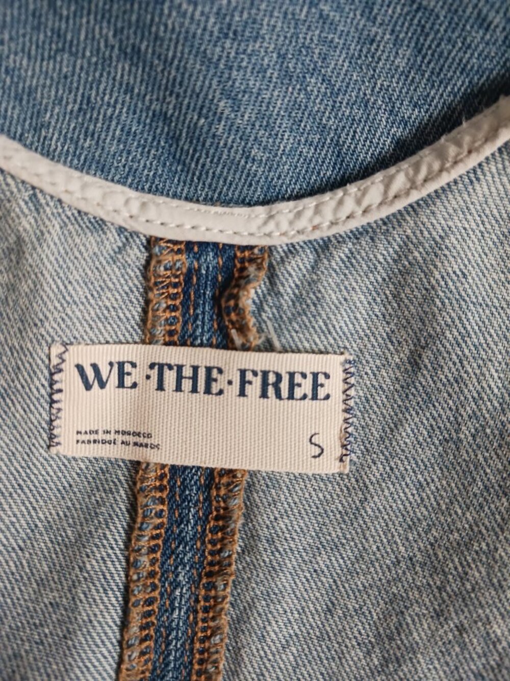WE THE FREE - High Roller Skirtall in light denim - Picture 5 of 5